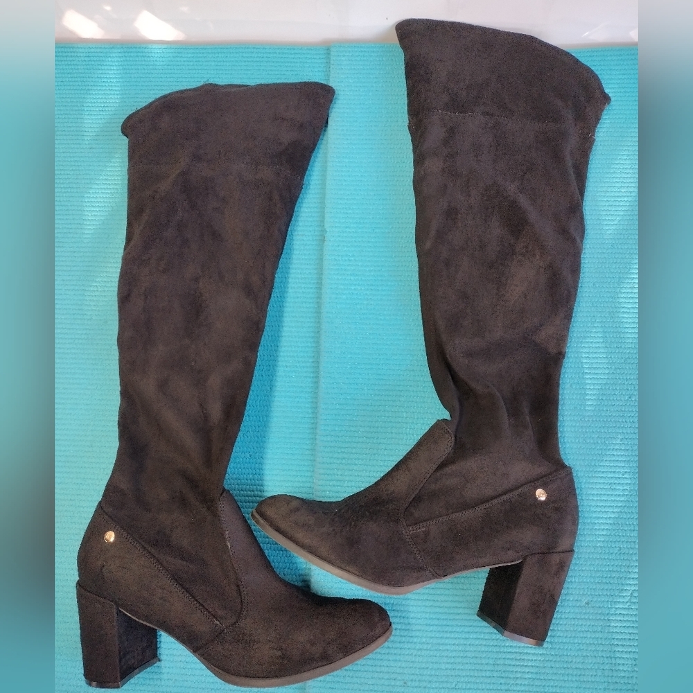 Liz Claiborne Annabella Tall Riding Boots Over the knee 10M